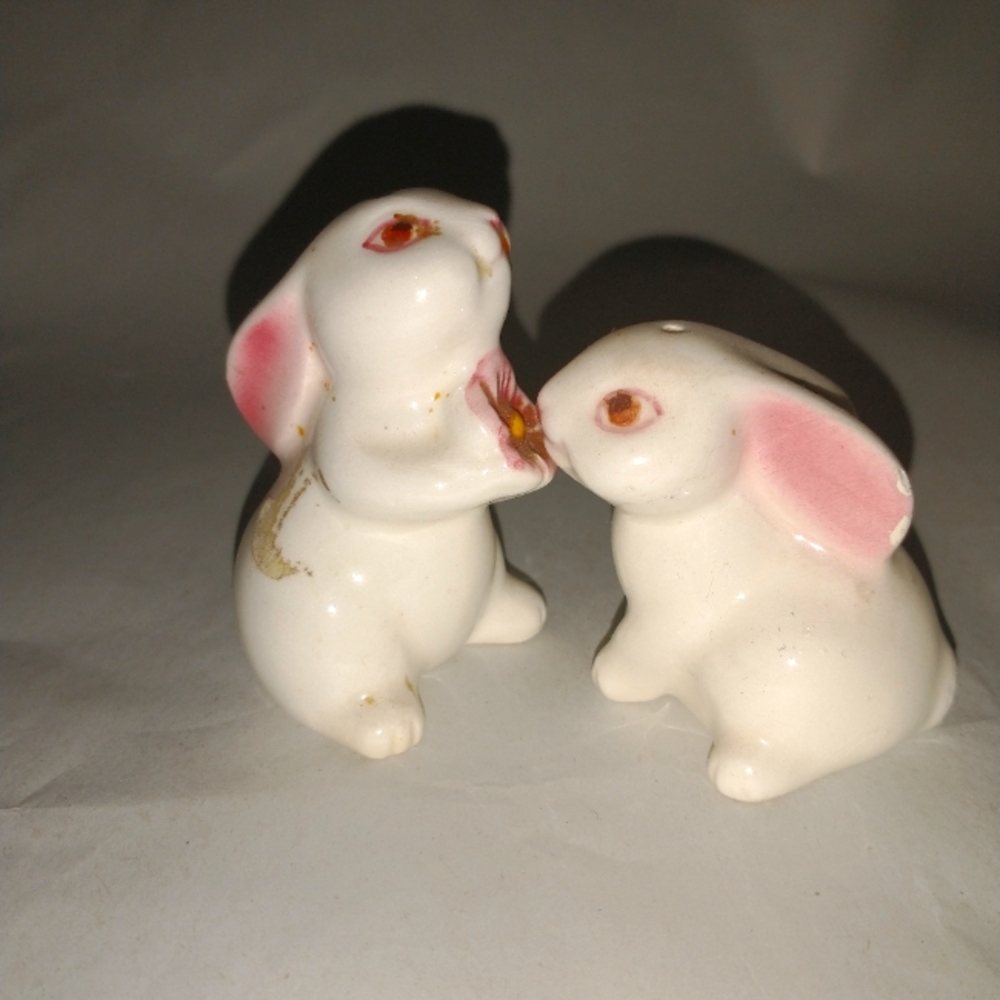 Brazil made Vintage Bunny S&P Shakers